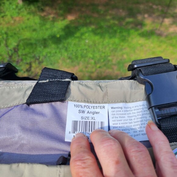 Sportsmans Warehouse SW-Angler Breathable Wader XL Teflon Polyester Waterproof B - Picture 6 of 12